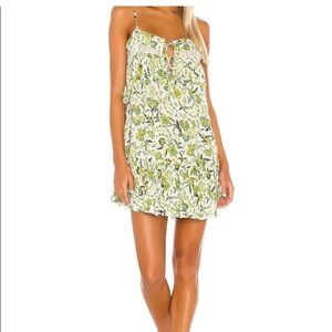 Free People Ruffle Mini Dress